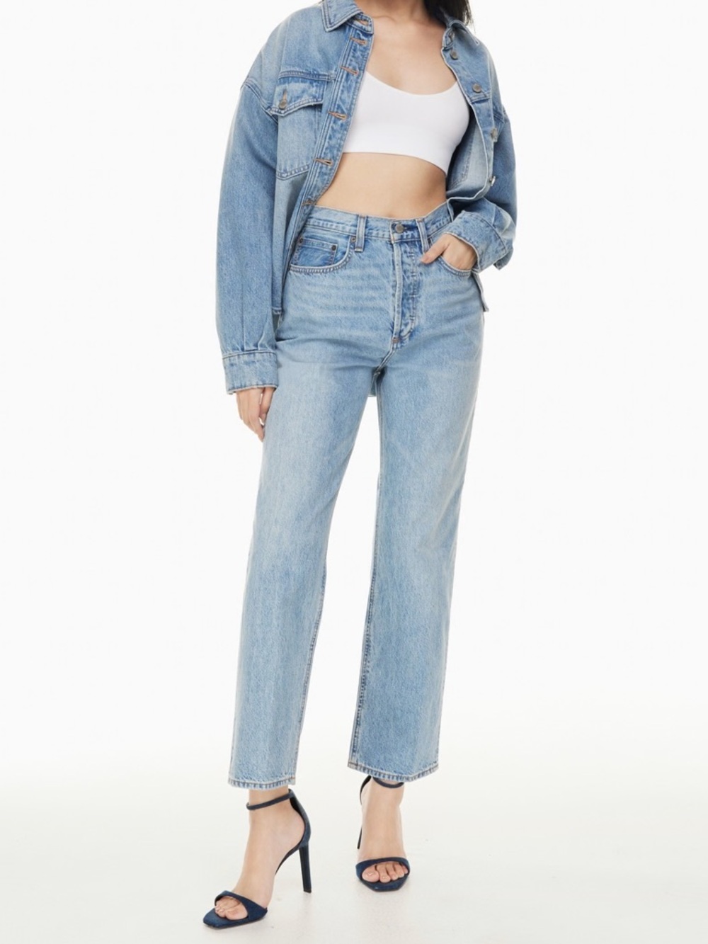 Denim Forum The Joni High Rise Loose 29